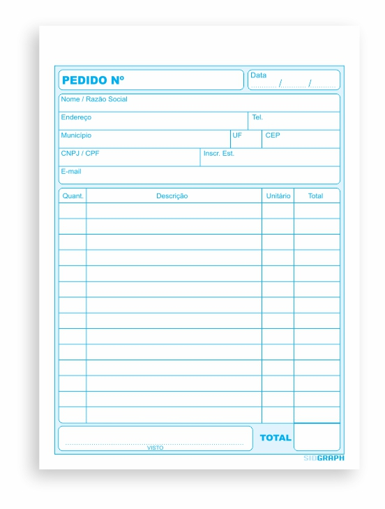 PEDIDO COM COPIA 25X2  AZUL – FTO  104X144 FSC