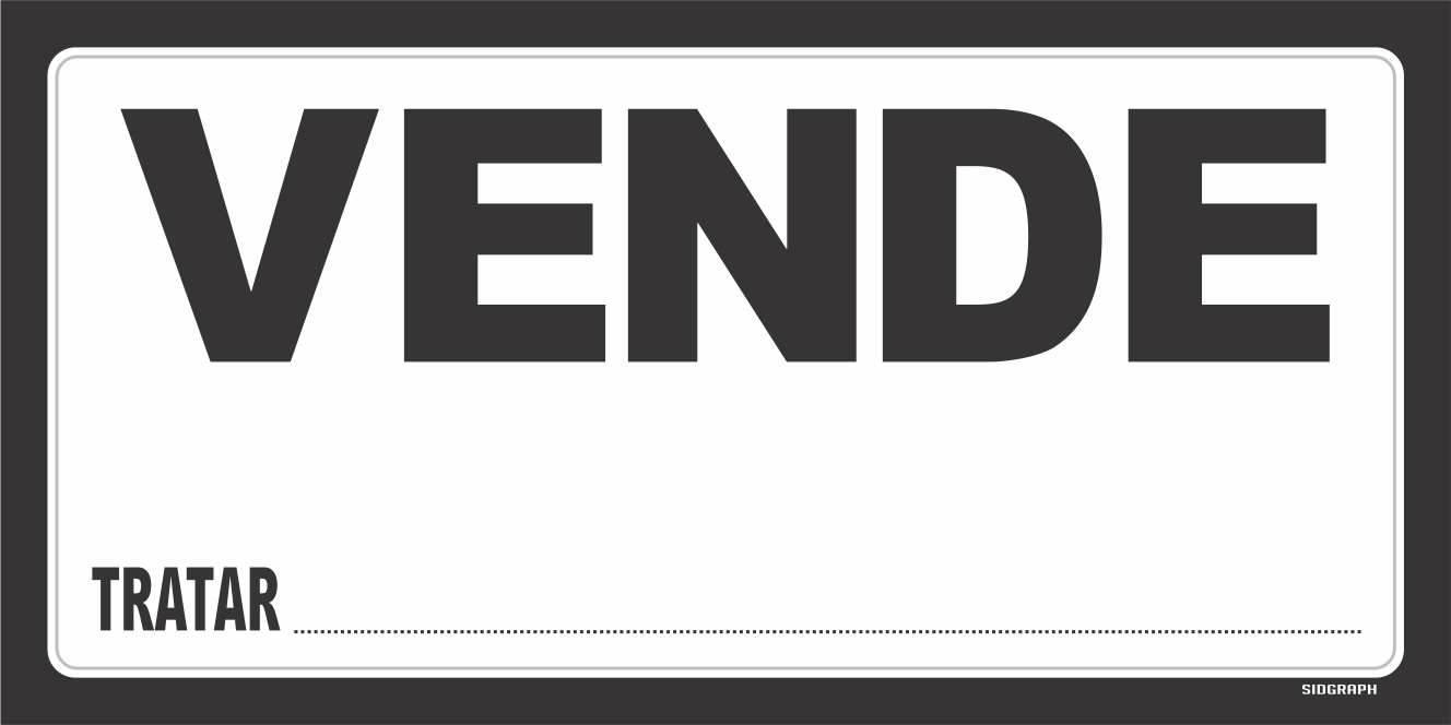 CARTAZ VENDE