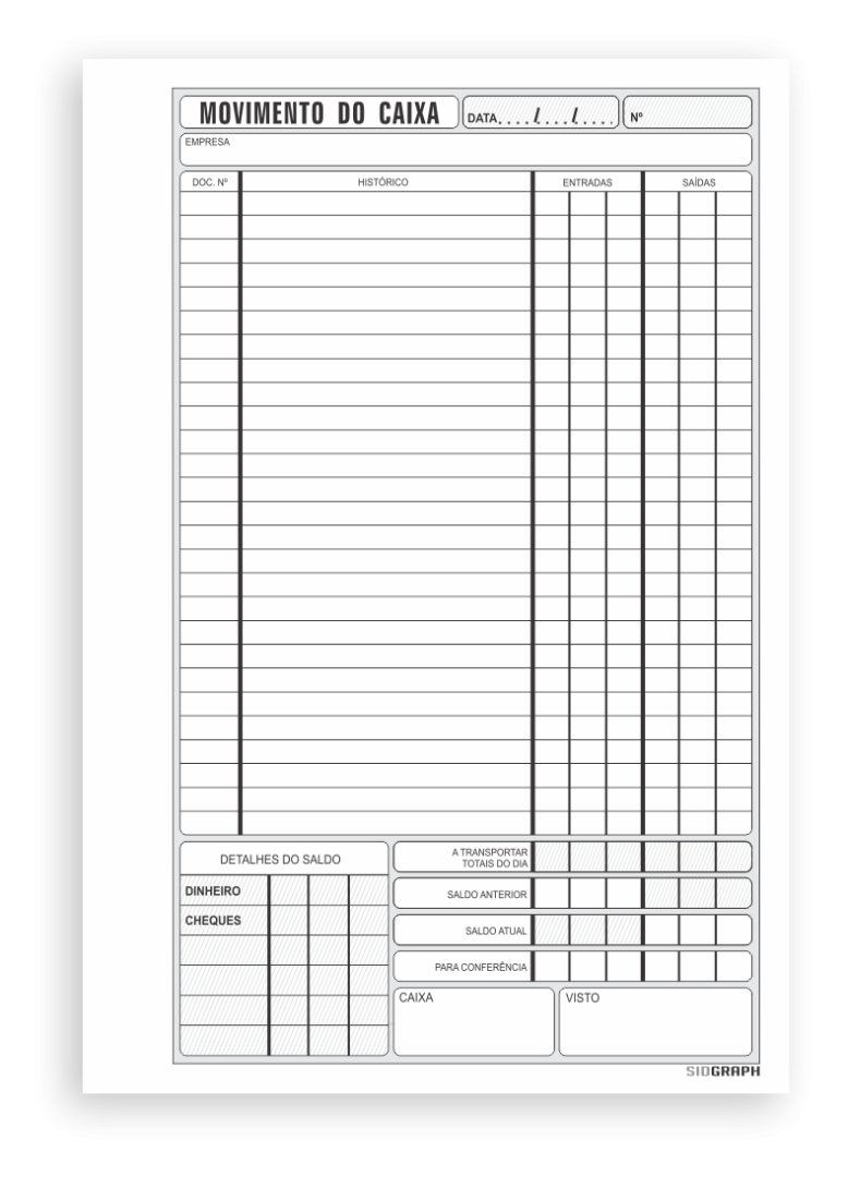 MOVIMENTO DO CAIXA - 144 x 208