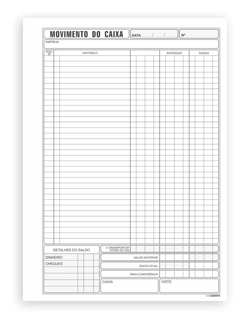 MOVIMENTO DO CAIXA  208 X 288