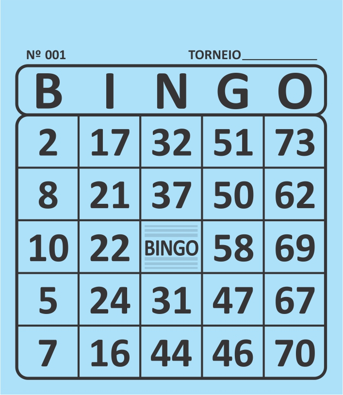 BINGO - AZUL