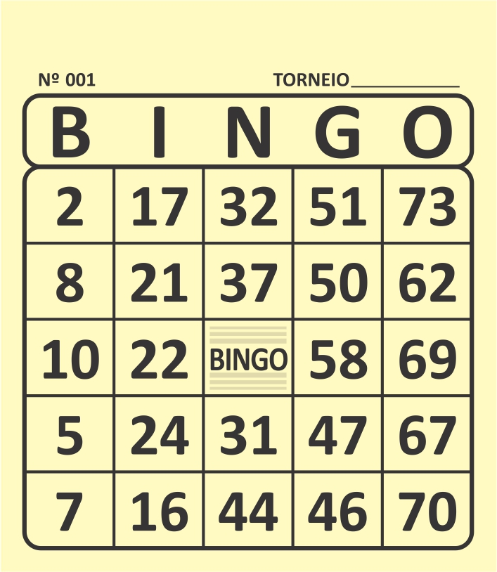 BINGO -AMARELO