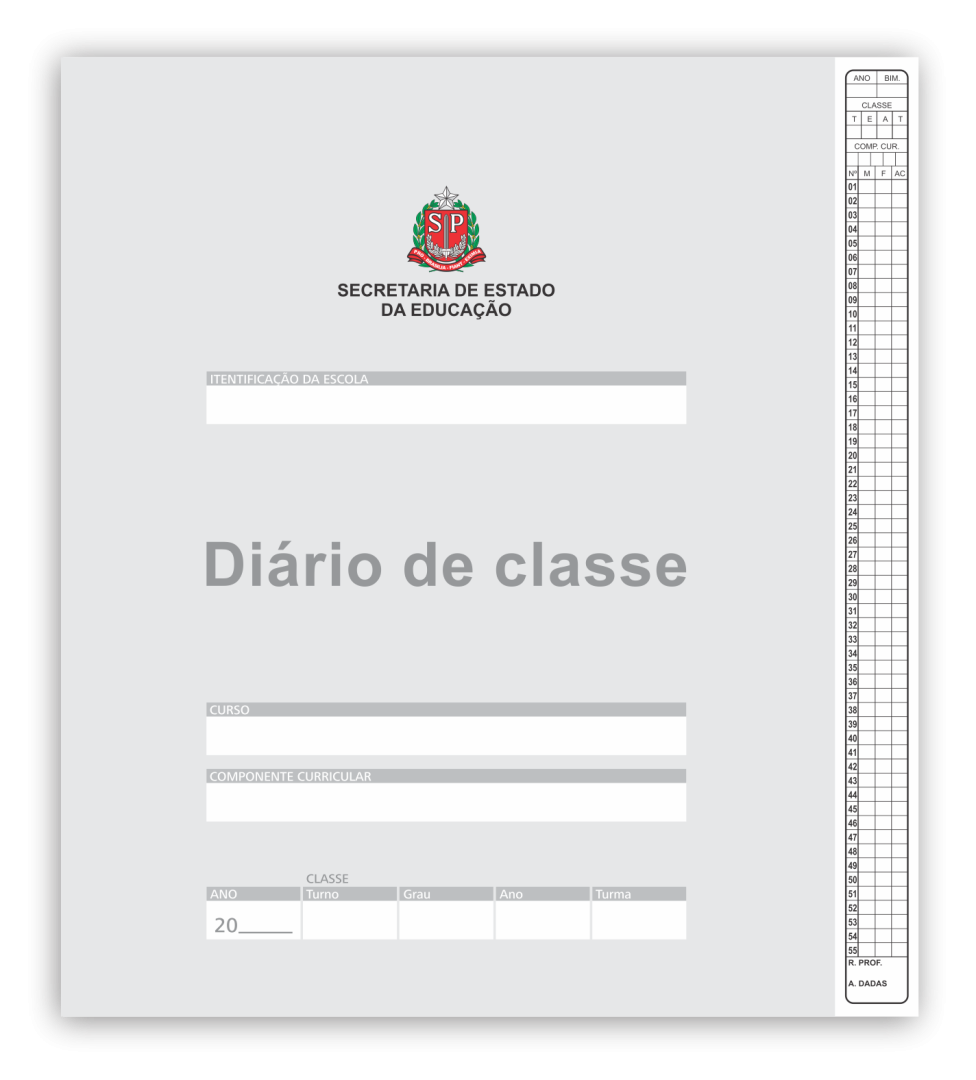 DIARIO DE CLASSE - BIMESTRAL