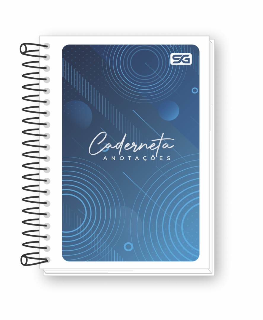 Caderneta 1/8 - Capa Flexível